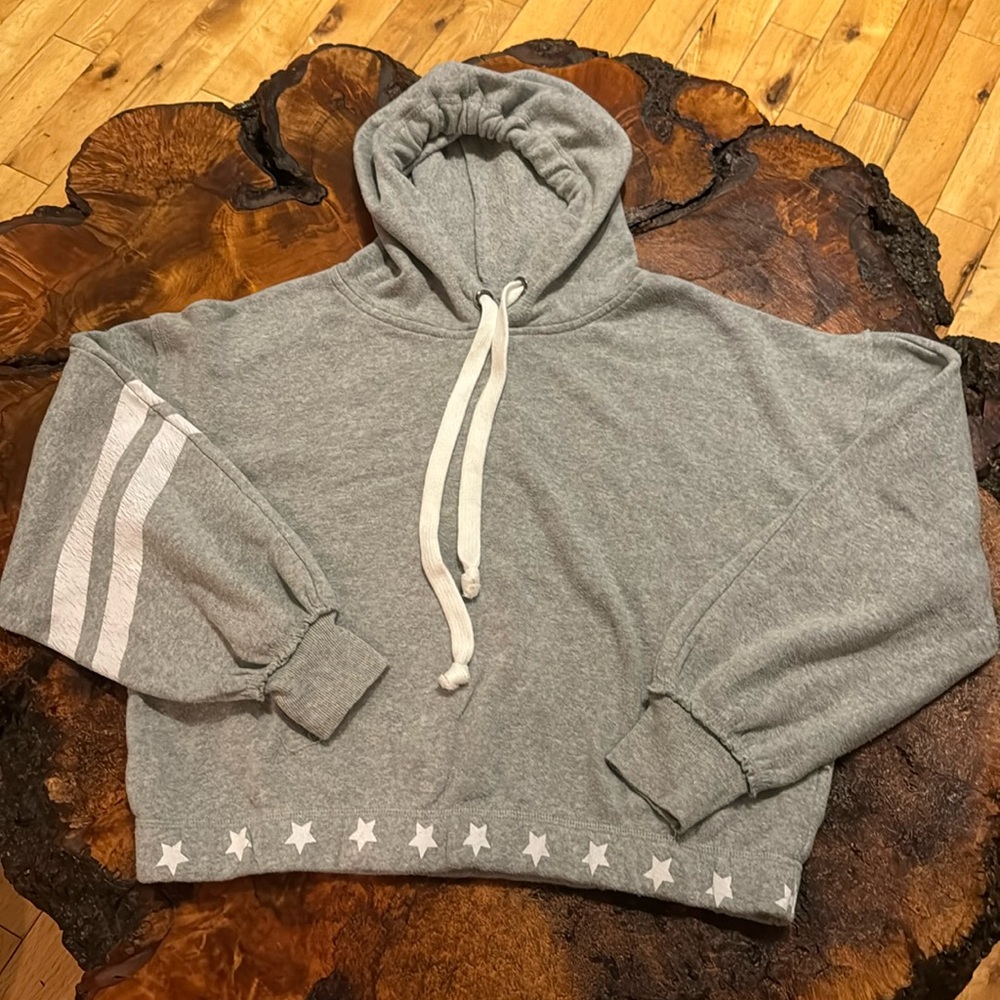 Vintage Havana S grey hooded sweatshirt NWOT